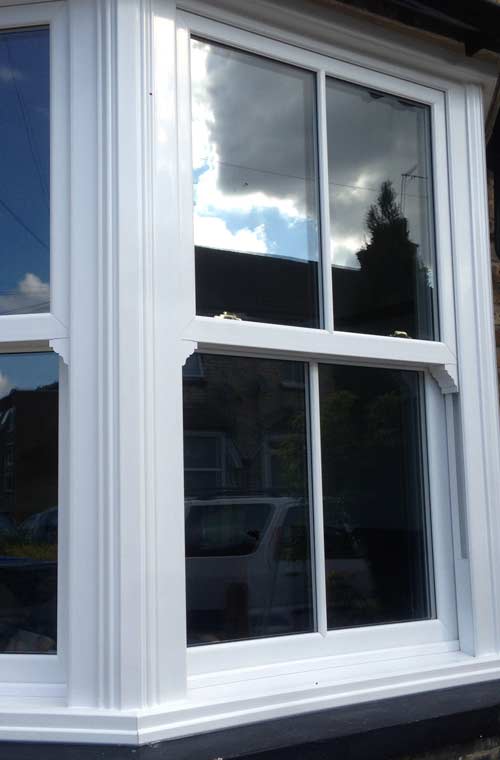 clean upvc sash window from charisma collection