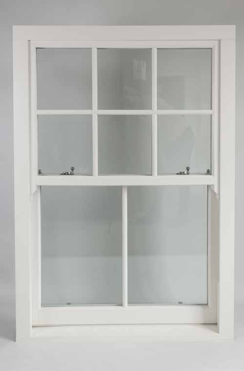 Ultimate Rose sash window closed