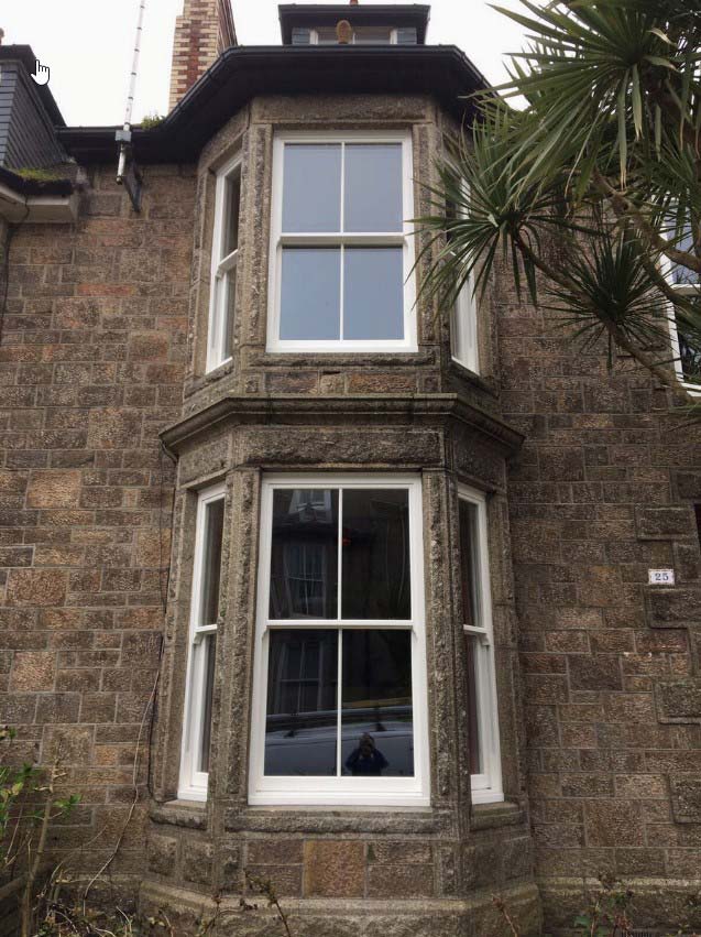 Cornwall Ultimate rose sash window Cornwall