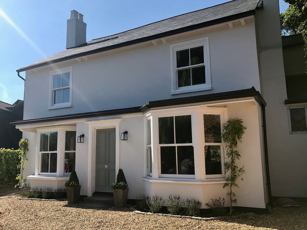 cleaning sash windows exterior