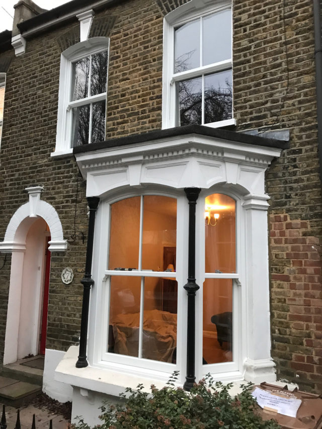 heritage rose bay sash windows