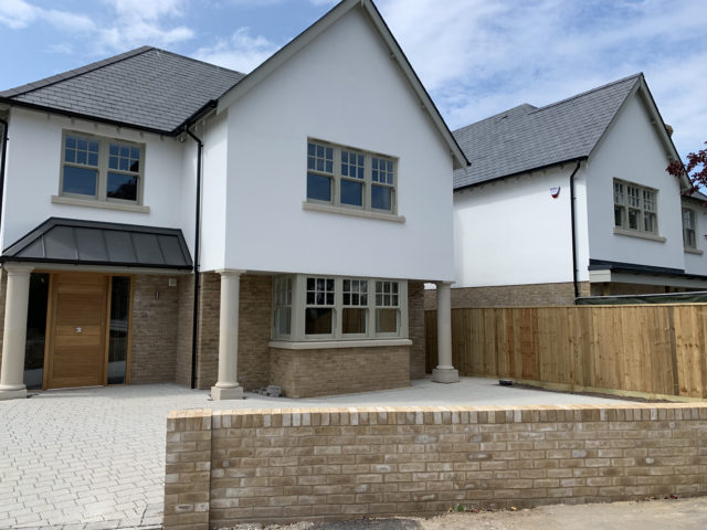 grey heritage Roseview Windows, new build