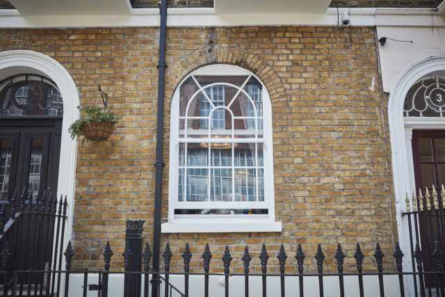 white heritage Roseview Windows, arches, bespoke