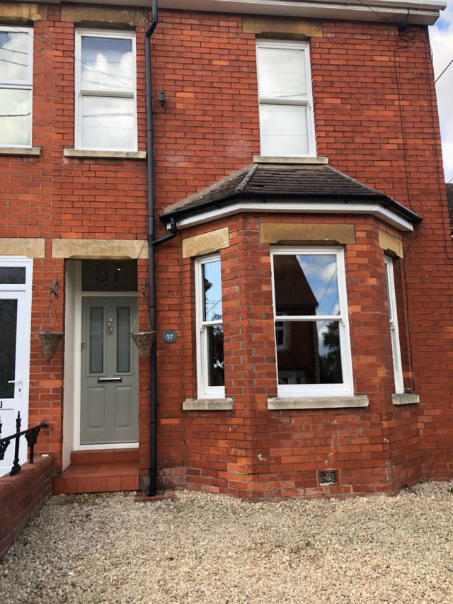 vintage aesthetic upvc sash window