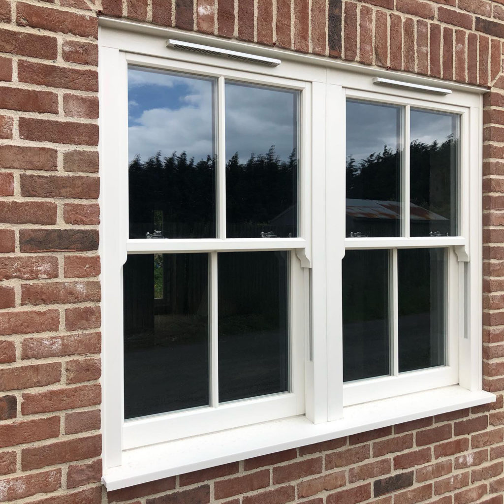 What is a box sash window?