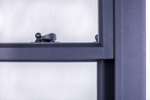 grey sash windows with no horn