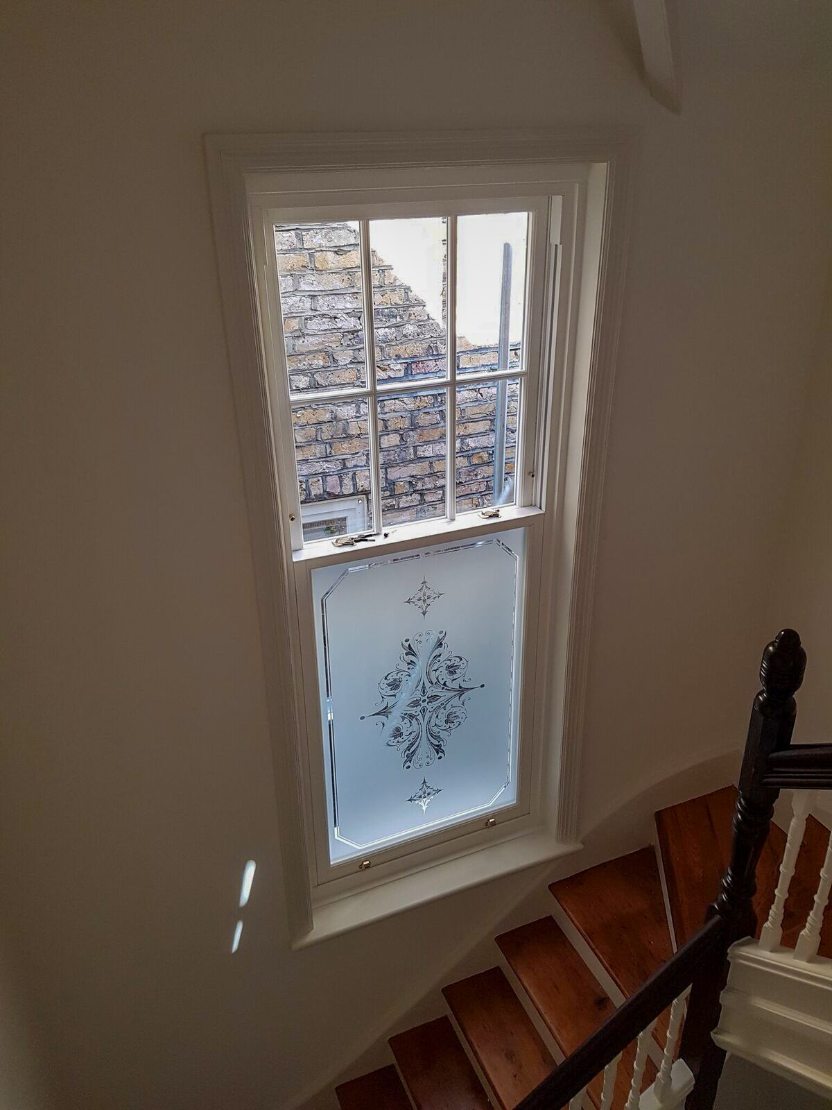 Ultimate Rose - Etched Glass