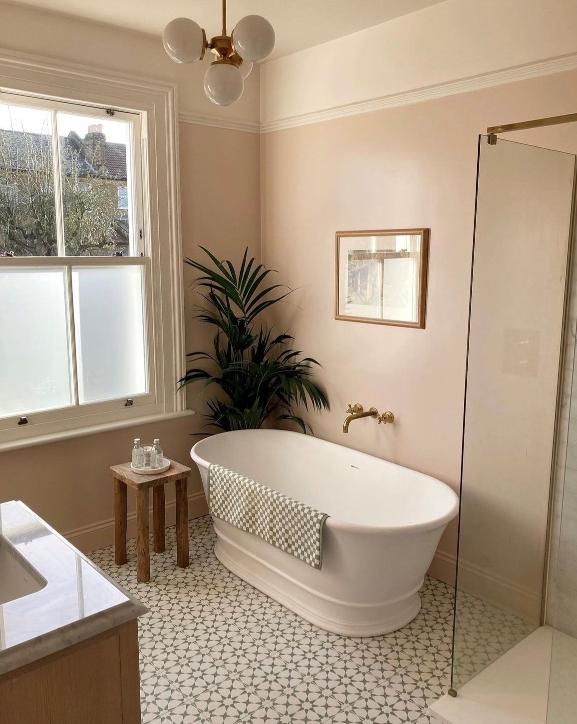 misted bathroom windows