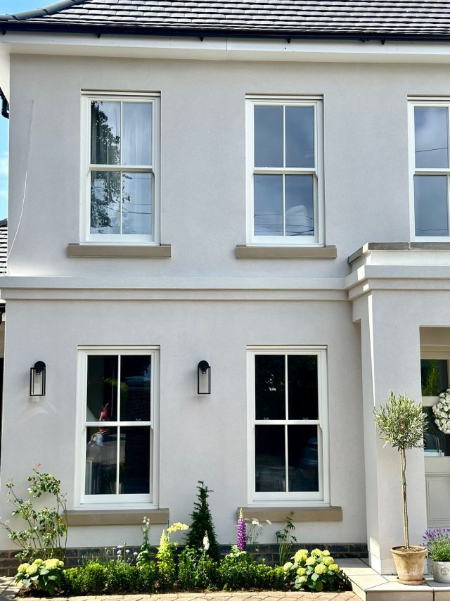 white ultimate Roseview Windows, 